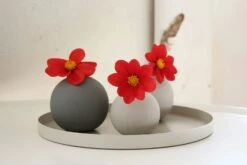 Ball Vase 10 Cm, Sand -Gubi Furni Sales cooee design ball vase 10 cm 3