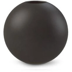 Ball Vase 30 Cm, Black
