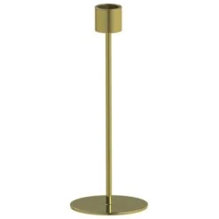 Candlestick 21 Cm, Brass