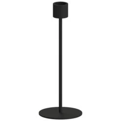 Candlestick 21 Cm, Black
