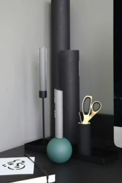 Candlestick 21 Cm, Black -Gubi Furni Sales cooee design candlestick 21 cm 8