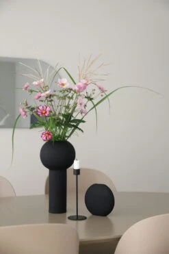 Candlestick 21 Cm, Black -Gubi Furni Sales cooee design candlestick 21 cm 9