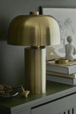 Cozy Living Lulu Table Lamp, Brushed Brass -Gubi Furni Sales cozy living lulu 7