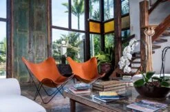 Pampa Mariposa BF Chair, Polo/Black -Gubi Furni Sales cuero pampa mariposa butterfly chair black 22