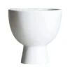 DBKD Figure Pot 15x15 Cm, White -Gubi Furni Sales dbkd figure pot 0