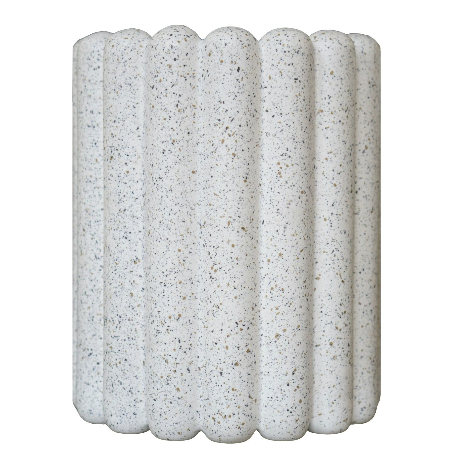 DBKD Mist Flower Pot Medium, White Dot 3 DBKD Mist Flower Pot Medium, White Dot