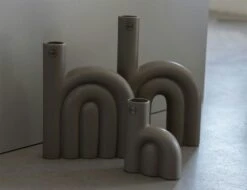 DBKD Rope Vase Dust Small -Gubi Furni Sales dbkd rope vase dust 3