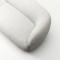 Atelier Sofa 3-Seater, Moon White -Gubi Furni Sales decotique atelier 3 seater sofa lush white 11