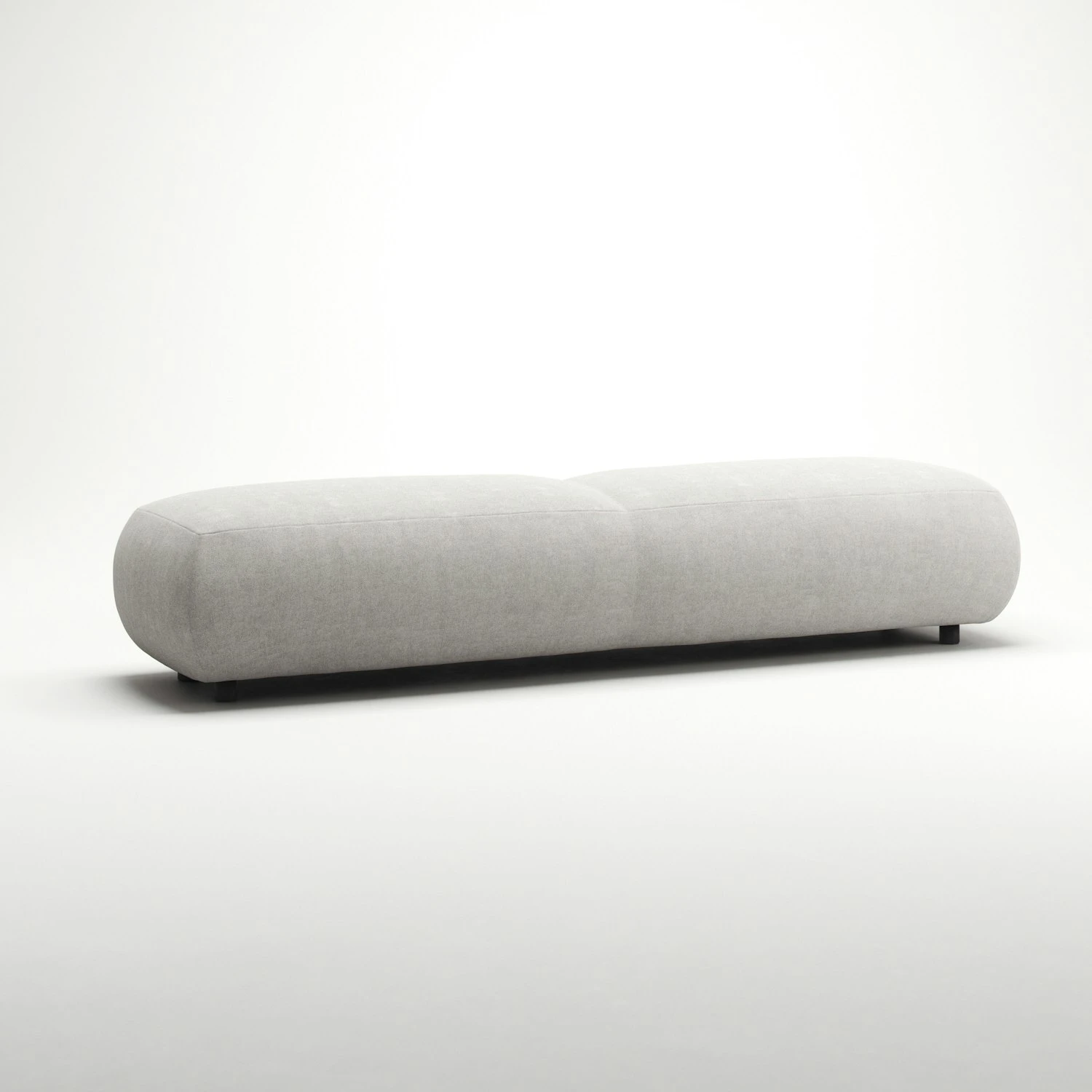 Atelier Footstool 216 Cm, Moon White 5 Atelier Footstool 216 Cm, Moon White - Image 3