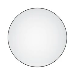 Edge Mirror 80 Cm, Black