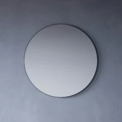 Edge Mirror 100 Cm, Black -Gubi Furni Sales decotique edge mirror 60 cm black 3 1