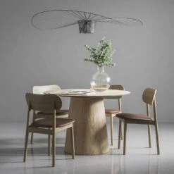 Elephant Chair, Natural Oak / Tärnsjö Leather -Gubi Furni Sales decotique elephant chair 12