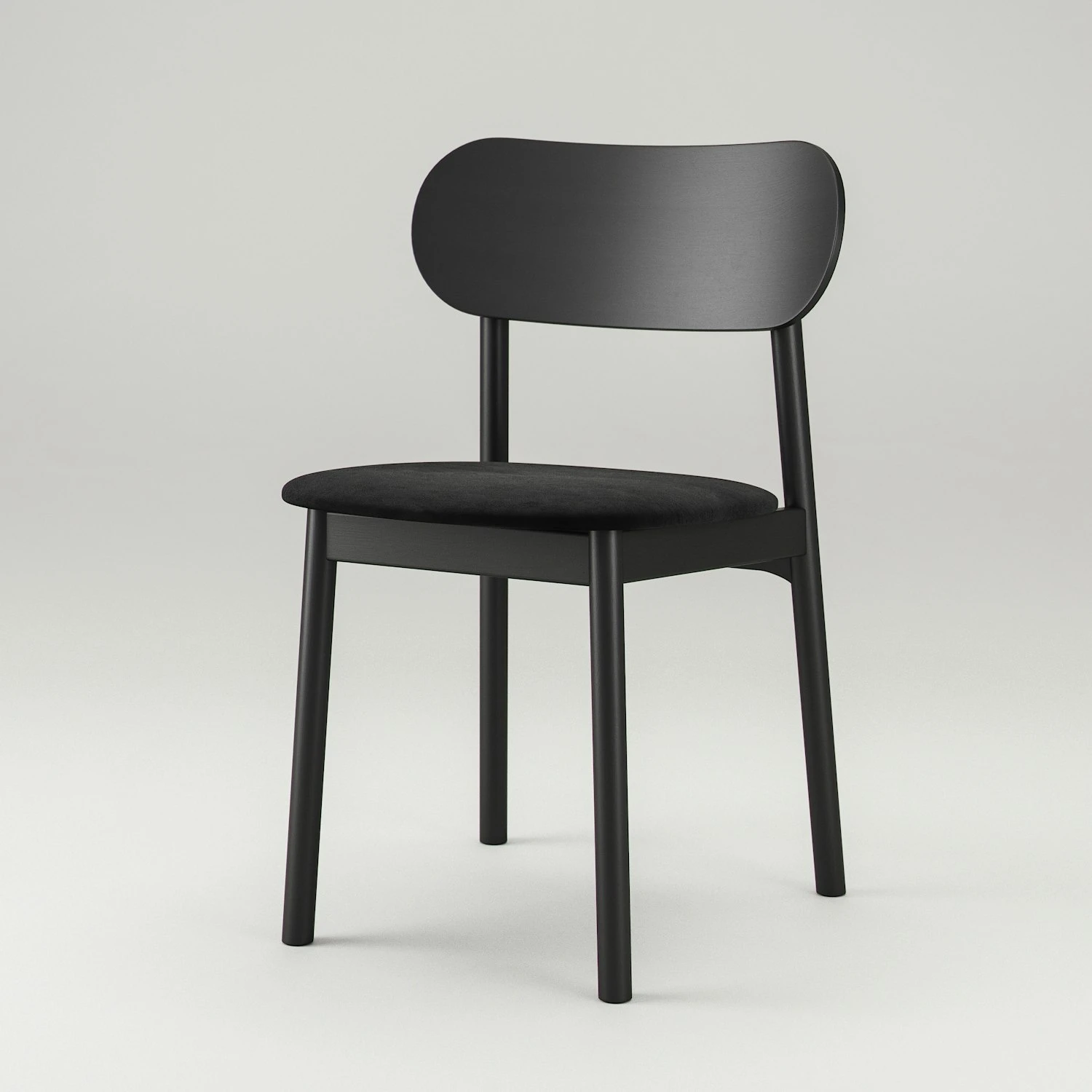 Elephant Chair, Black / Black Velvet 5 Elephant Chair, Black / Black Velvet - Image 3