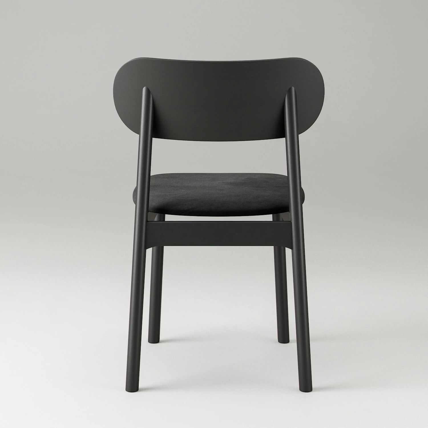 Elephant Chair, Black / Black Velvet 7 Elephant Chair, Black / Black Velvet - Image 5