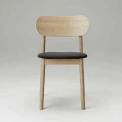 Elephant Chair, Natural Oak / Black Velvet -Gubi Furni Sales decotique elephant chair 2