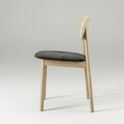 Elephant Chair, Natural Oak / Black Velvet -Gubi Furni Sales decotique elephant chair 4
