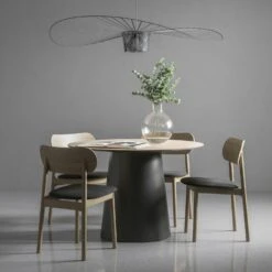 Elephant Chair, Natural Oak / Black Velvet -Gubi Furni Sales decotique elephant chair 6