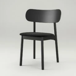 Elephant Wide Chair, Black / Black Velvet -Gubi Furni Sales decotique elephant wide chair 18