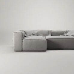 Grand 3 Seater Sofa Divan Left, Bright Ash -Gubi Furni Sales decotique grand 3 seater sofa divan left 20