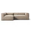 Grand 3 Seater Sofa Divan Left Outdoor, Heather Grey -Gubi Furni Sales decotique grand 3 seater sofa divan left outdoor 5