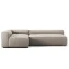 Grand 3 Seater Sofa Lounge Left, Sandshell Beige -Gubi Furni Sales decotique grand 3 seater sofa lounge left 31