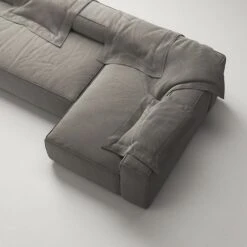 Grand 3 Seater Sofa Lounge Right, Hunter Brown -Gubi Furni Sales decotique grand 3 seater sofa lounge right 29