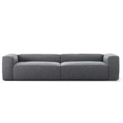 Grand 4 Seater Sofa, Zinc Grey