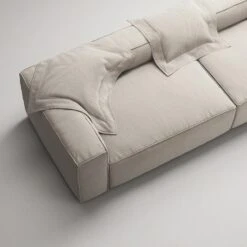 Grand 4 Seater Sofa, Sandshell Beige -Gubi Furni Sales decotique grand 4 seater sofa 61