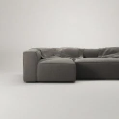 Grand 4 Seater Sofa Divan Left, Hunter Brown -Gubi Furni Sales decotique grand 4 seater sofa divan left 28