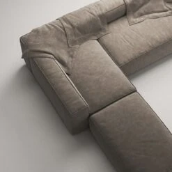 Grand 4 Seater Sofa Divan Left Open End Piece, Mole Brown 13 Grand 4 Seater Sofa Divan Left Open End Piece, Mole Brown -Gubi Furni Sales decotique grand 4 seater sofa divan left open end piece 13