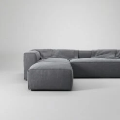 Grand 4 Seater Sofa Divan Left Open End Piece, Zinc Grey -Gubi Furni Sales decotique grand 4 seater sofa divan left open end piece 4