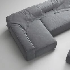 Grand 4 Seater Sofa Divan Left Open End Piece With Footstool, Zinc Grey 13 Grand 4 Seater Sofa Divan Left Open End Piece With Footstool, Zinc Grey -Gubi Furni Sales decotique grand 4 seater sofa divan left open end piece with footstool 5