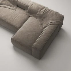 Grand 4 Seater Sofa Divan Right, Mole Brown -Gubi Furni Sales decotique grand 4 seater sofa divan right 13