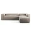 Grand 4 Seater Sofa Divan Right Open End Piece, Sandshell Beige -Gubi Furni Sales decotique grand 4 seater sofa divan right open end piece 32
