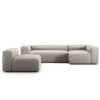 Grand 4 Seater Sofa Divan Right With Armchair, Sandshell Beige 1 Grand 4 Seater Sofa Divan Right With Armchair, Sandshell Beige -Gubi Furni Sales decotique grand 4 seater sofa divan right with armchair 36