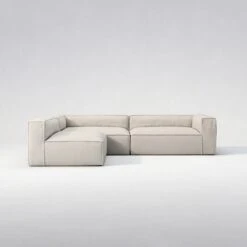 Grand 4 Seater Sofa Open End Reversible Outdoor, Linen Chalk 8 Grand 4 Seater Sofa Open End Reversible Outdoor, Linen Chalk -Gubi Furni Sales decotique grand 4 seater sofa open end reversible outdoor 1