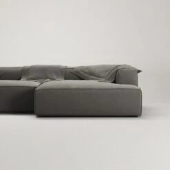 Grand Lounge Sofa 5-Seater Chaise Longue Right, Hunter Brown 12 Grand Lounge Sofa 5-Seater Chaise Longue Right, Hunter Brown -Gubi Furni Sales decotique grand 5 seater sofa chaise longue right 20