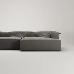 Grand 5 Seater Sofa Open End Left, Hunter Brown -Gubi Furni Sales decotique grand 5 seater sofa open end left 20