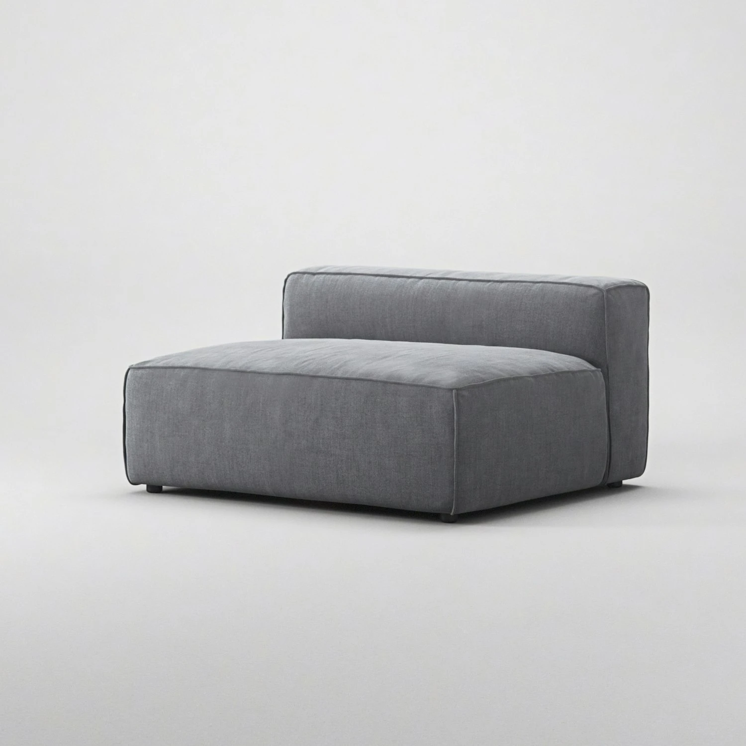 Grand Armchair, Zinc Grey 5 Grand Armchair, Zinc Grey - Image 3