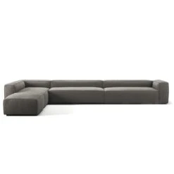 Grand Corner Sofa Left, Hunter Brown