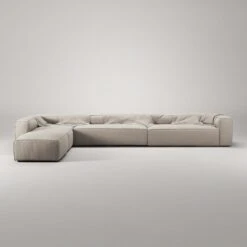 Grand Corner Sofa Left, Sandshell Beige 11 Grand Corner Sofa Left, Sandshell Beige -Gubi Furni Sales decotique grand corner sofa left 68