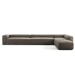 Grand Corner Sofa Right, Mole Brown