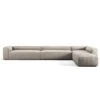 Grand Corner Sofa Right, Sandshell Beige -Gubi Furni Sales decotique grand corner sofa right 65