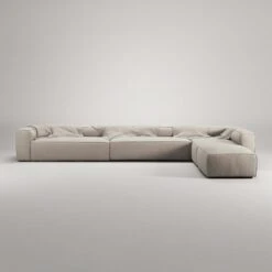 Grand Corner Sofa Right, Sandshell Beige 11 Grand Corner Sofa Right, Sandshell Beige -Gubi Furni Sales decotique grand corner sofa right 68