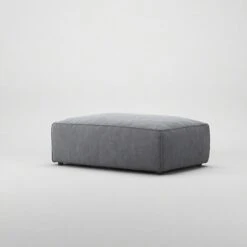 Grand Footstool, Zinc Grey -Gubi Furni Sales decotique grand footstool 2