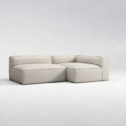 Grand Lounge Sofa 2-Seater Right Outdoor, Linen Chalk 9 Grand Lounge Sofa 2-Seater Right Outdoor, Linen Chalk -Gubi Furni Sales decotique grand lounge sofa 2 seater right outdoor 2