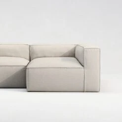 Grand Lounge Sofa 2-Seater Right Outdoor, Linen Chalk 10 Grand Lounge Sofa 2-Seater Right Outdoor, Linen Chalk -Gubi Furni Sales decotique grand lounge sofa 2 seater right outdoor 3