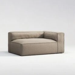 Grand Modular Sofa Outdoor Right, Heather Grey -Gubi Furni Sales decotique grand modular sofa outdoor right 24