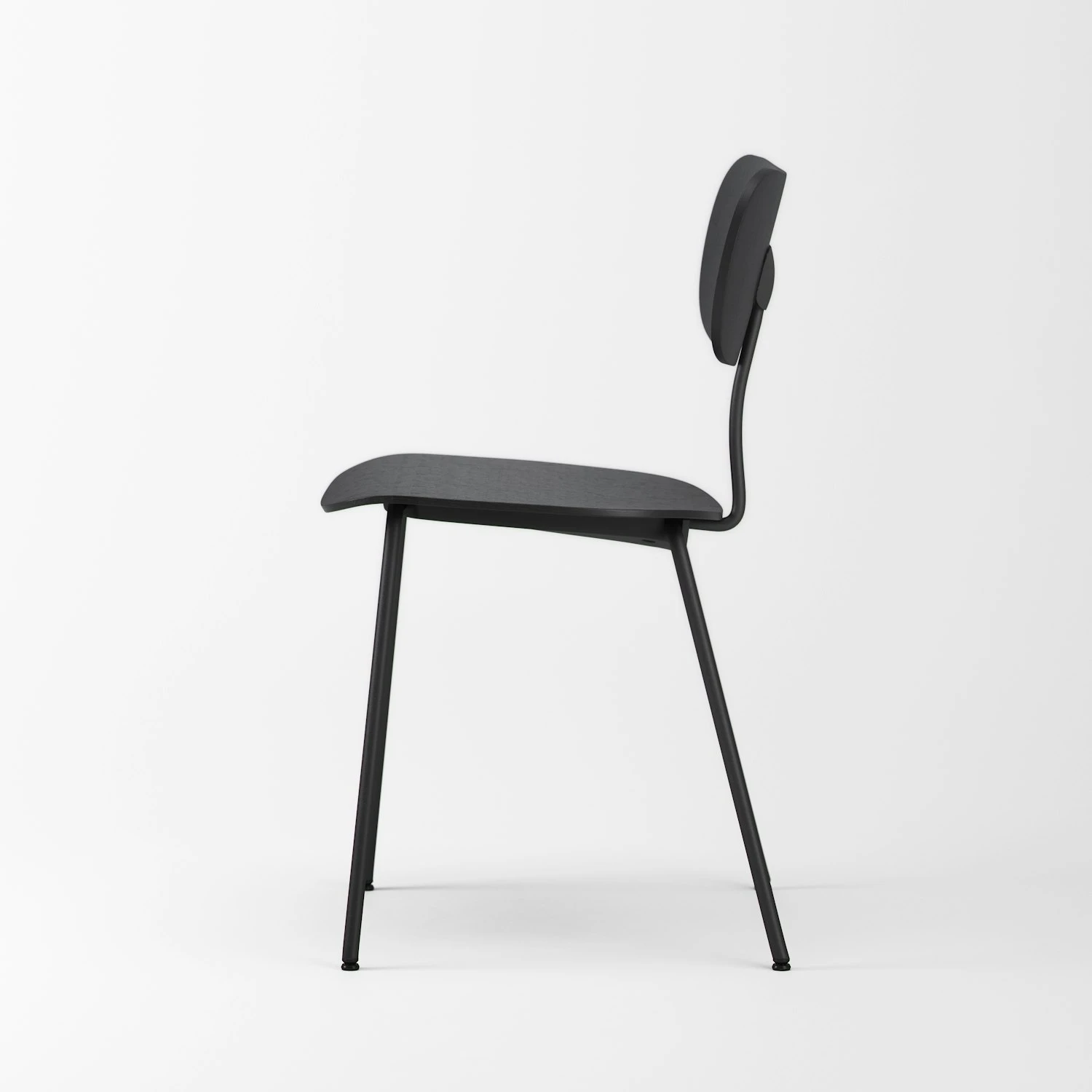Habit Chair Black, Black Oak 6 Habit Chair Black, Black Oak - Image 4