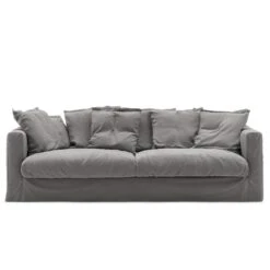 Le Grand Air Sofa 3-Seater Cotton, Grey